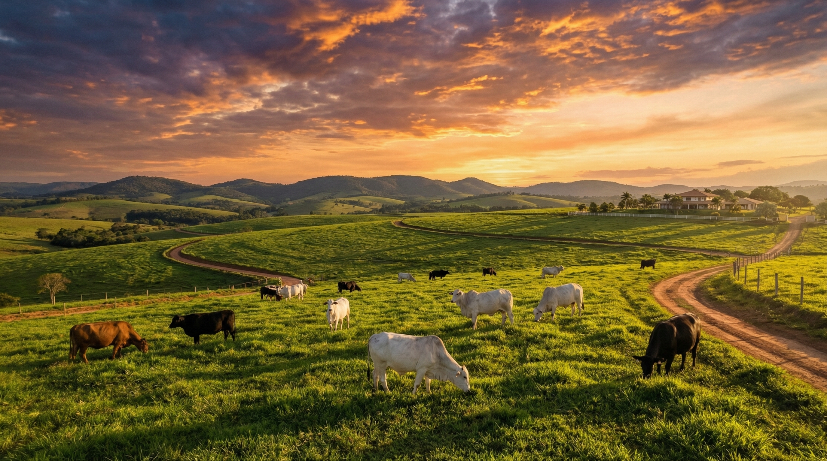 Fazenda de gado - cliente Nacional Agro